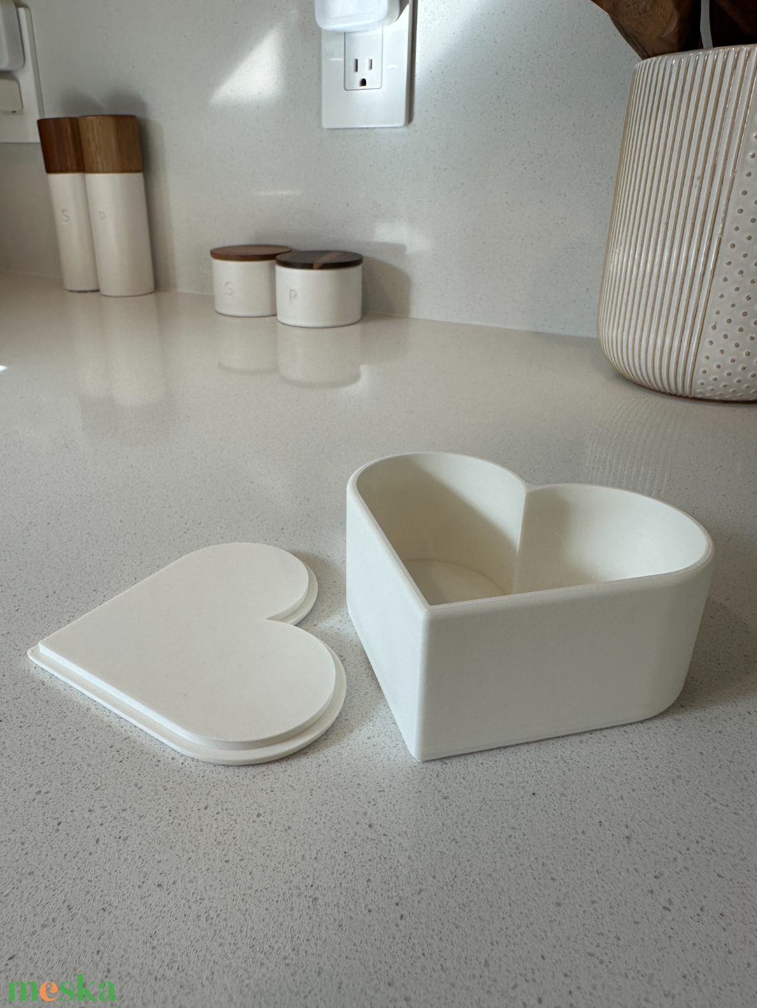 Szív alakú doboz - otthon & életmód - dekoráció - dísztárgy - Meska.hu