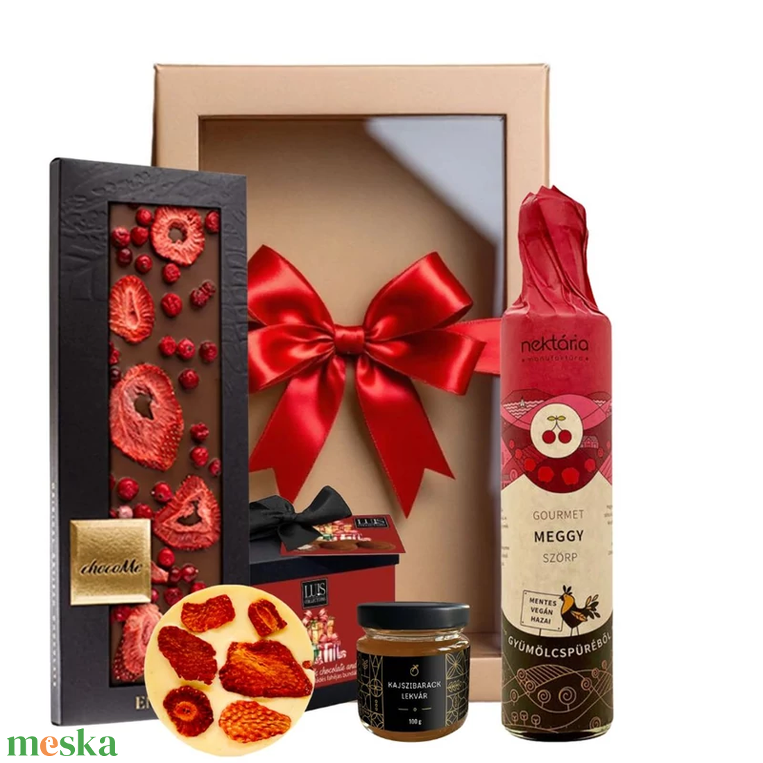 Gyümölcs mámor ajándékcsomag - élelmiszer - gourmet ajándékcsomag - Meska.hu