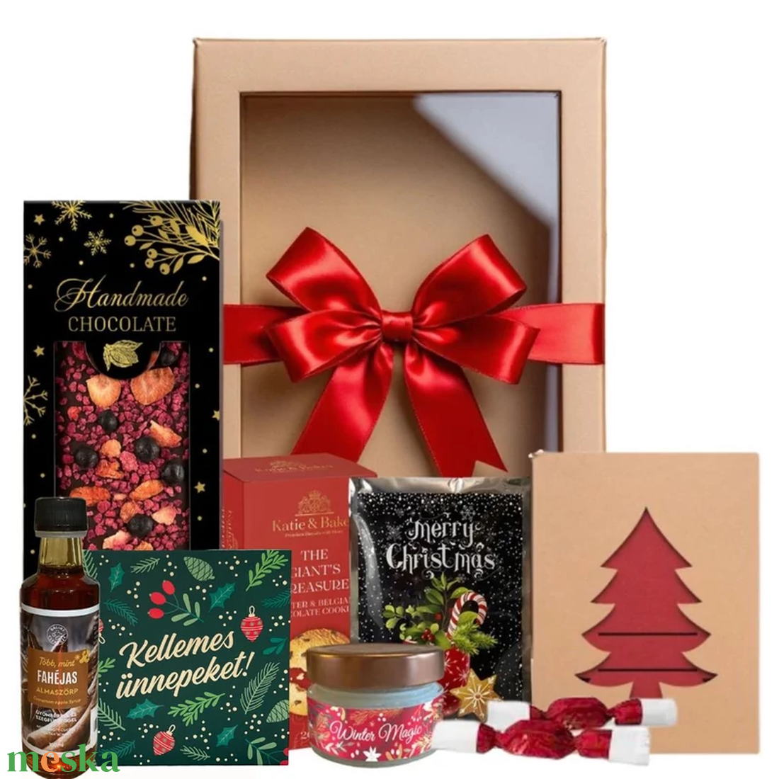 Christmas wish ajándékcsomag  - élelmiszer - gourmet ajándékcsomag - Meska.hu