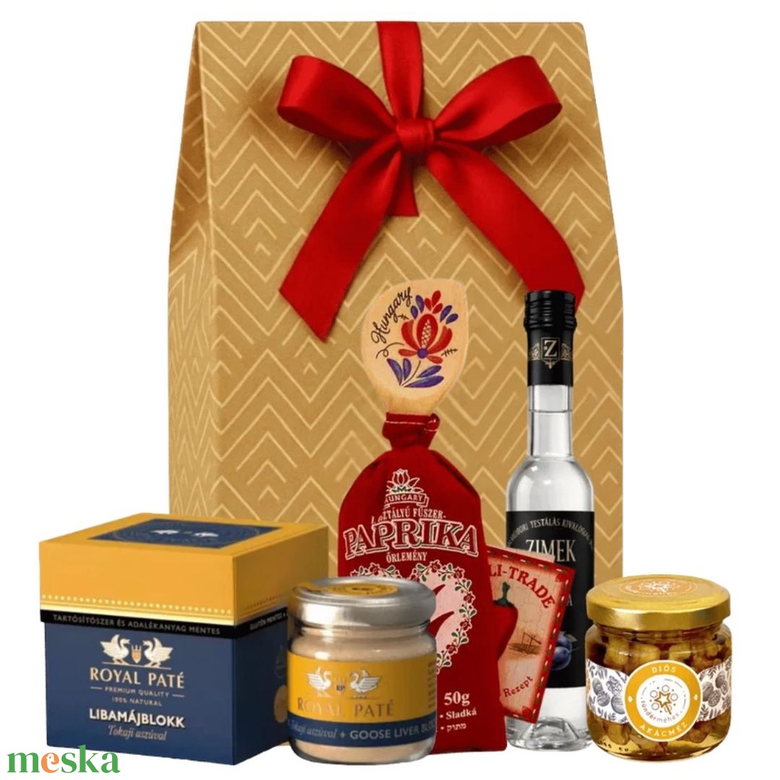 Magyaros válogatás ajándékcsomag - élelmiszer - gourmet ajándékcsomag - Meska.hu