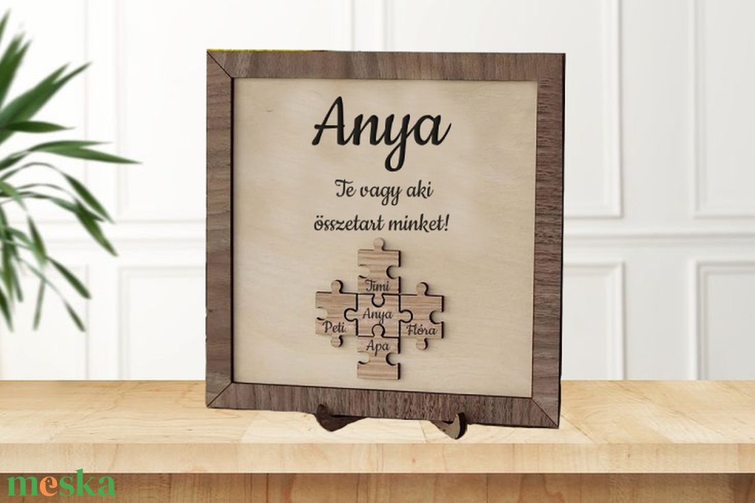 Egyedi Gravírozott Ajándék Anyának - Anyák napjára, születésnapra - esküvő - dekoráció - asztaldísz - Meska.hu