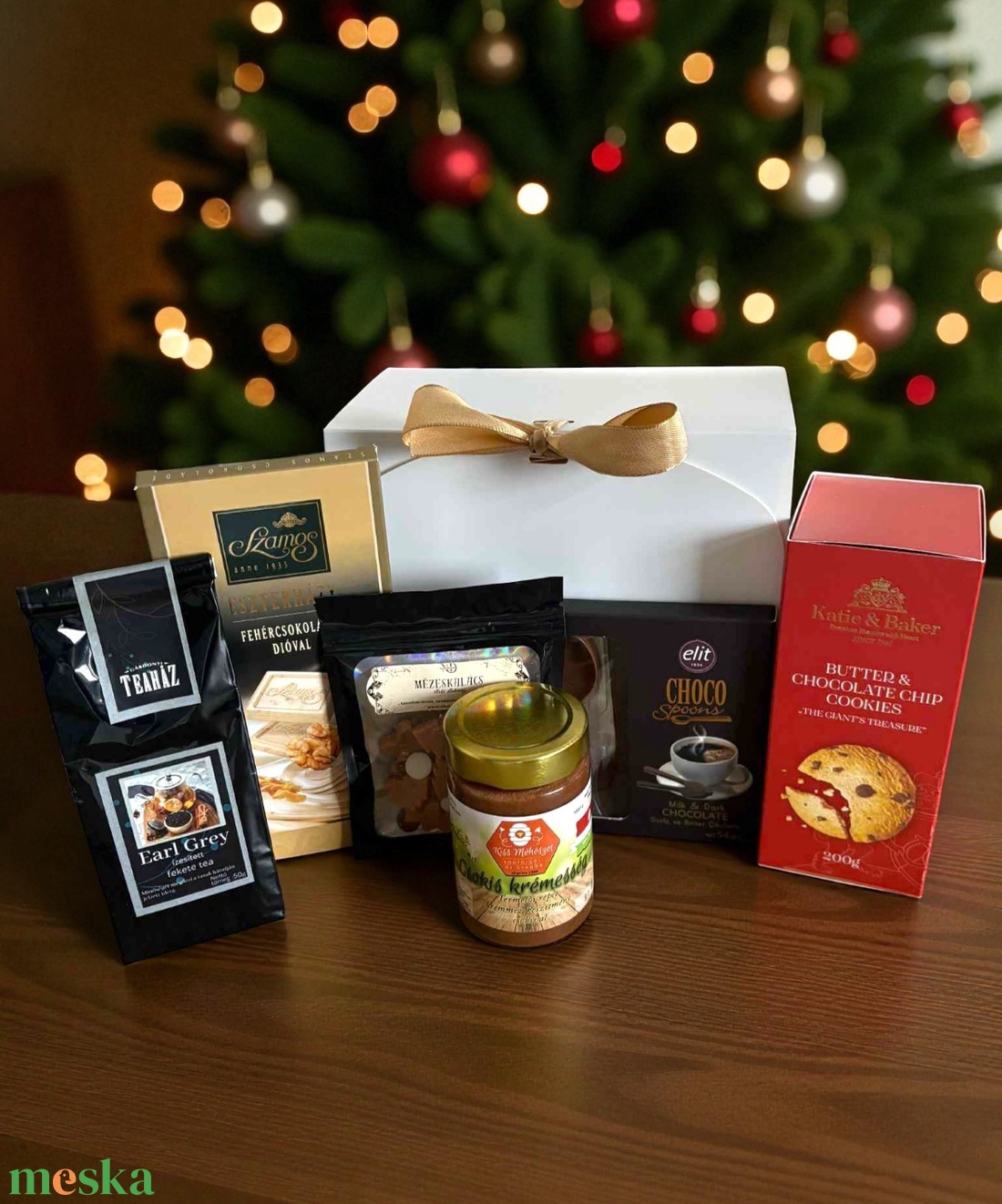 Nagy ajándékcsomag nőknek - élelmiszer - gourmet ajándékcsomag - Meska.hu
