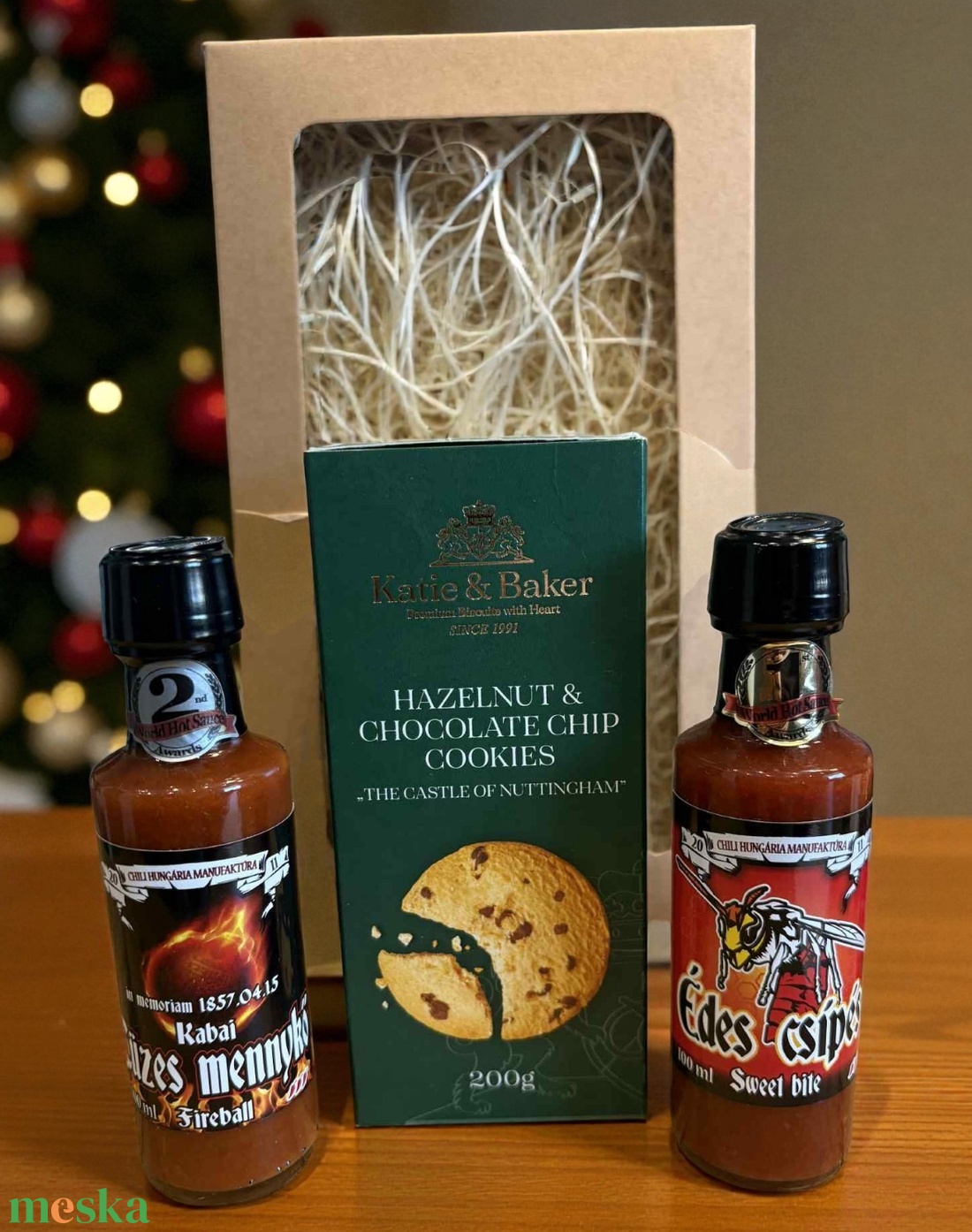 Karácsonyi Tűz  ajándékcsomag férfiaknak - élelmiszer - gourmet ajándékcsomag - Meska.hu