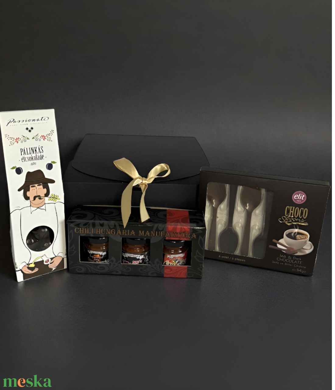 Magyaros Gourmet Ajándékcsomag Férfiaknak - élelmiszer - gourmet ajándékcsomag - Meska.hu