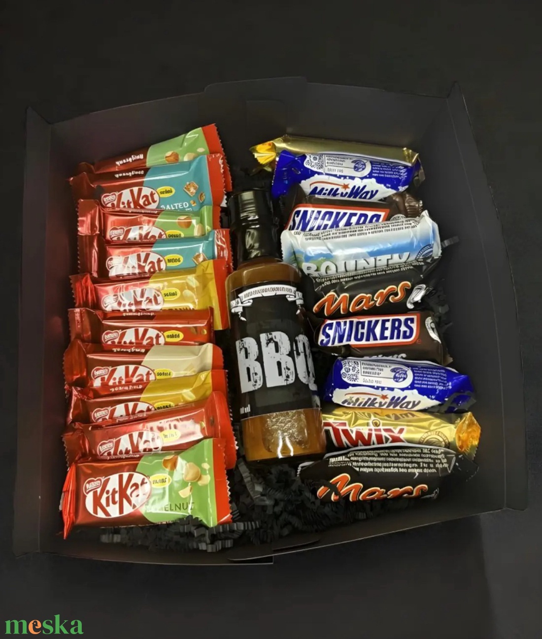 Férfi Snack és BBQ Ajándékcsomag - élelmiszer - gourmet ajándékcsomag - Meska.hu