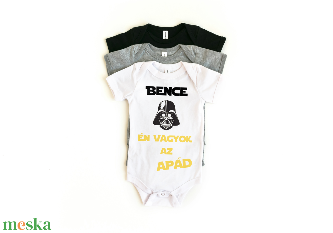 Vicces Babaruha Star Wars rajongó férjeknek - baba - mama - babaruházat - baba body - Meska.hu