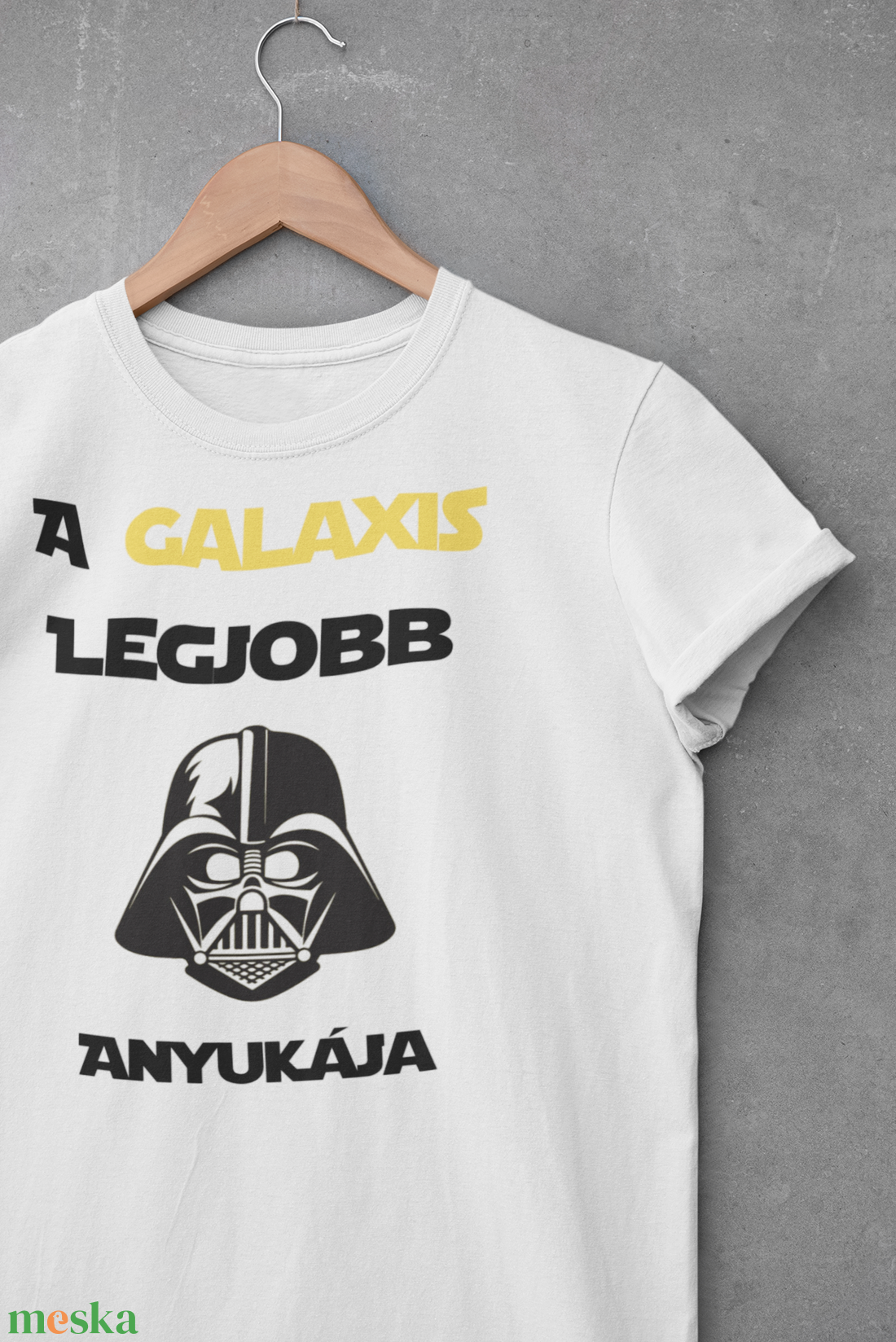 A Galaxis Legjobb Anyukája-Star Wars Pamut Póló - ruha & divat - női ruha - póló, felső - Meska.hu