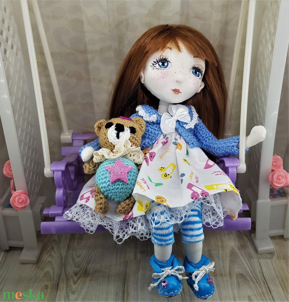 Zsuzsu baba , Imke - játék & sport - baba & babaház - baba - Meska.hu