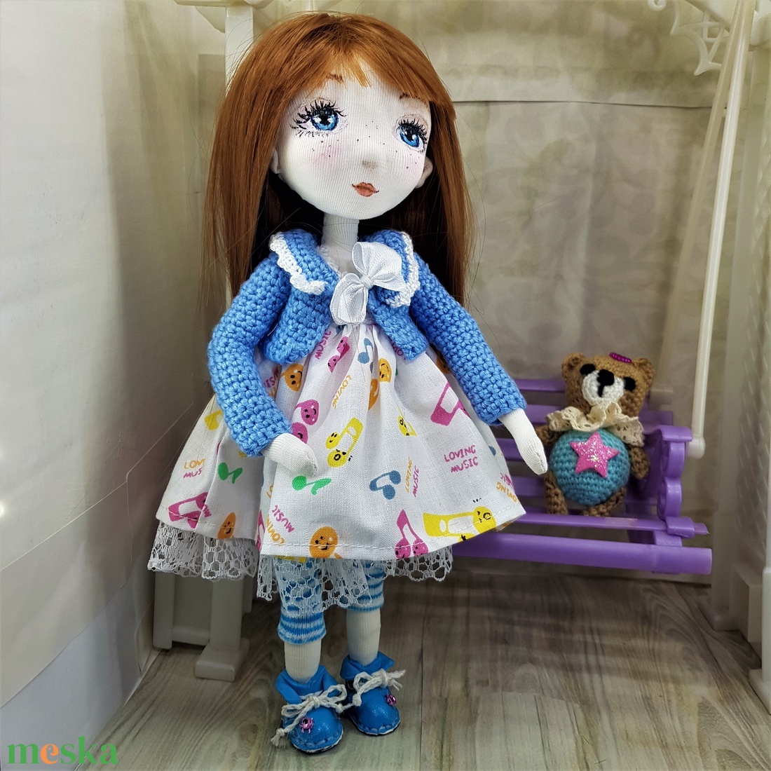 Zsuzsu baba , Imke - játék & sport - baba & babaház - baba - Meska.hu