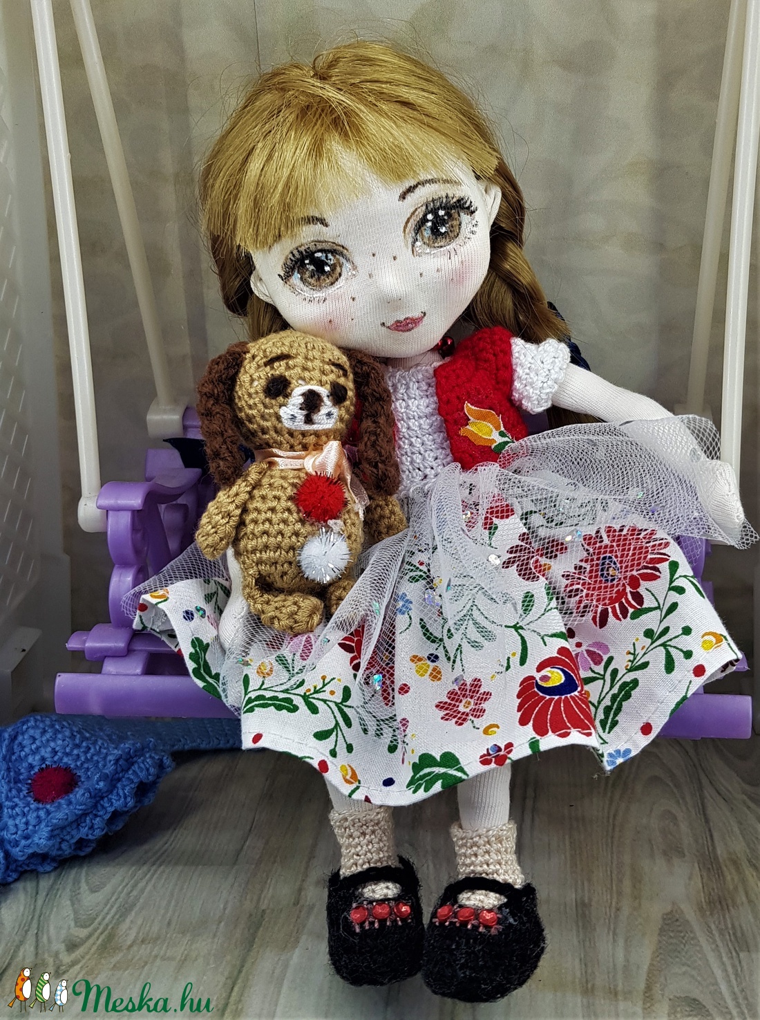 Zsuzsu baba,Emika - játék & sport - baba & babaház - baba - Meska.hu