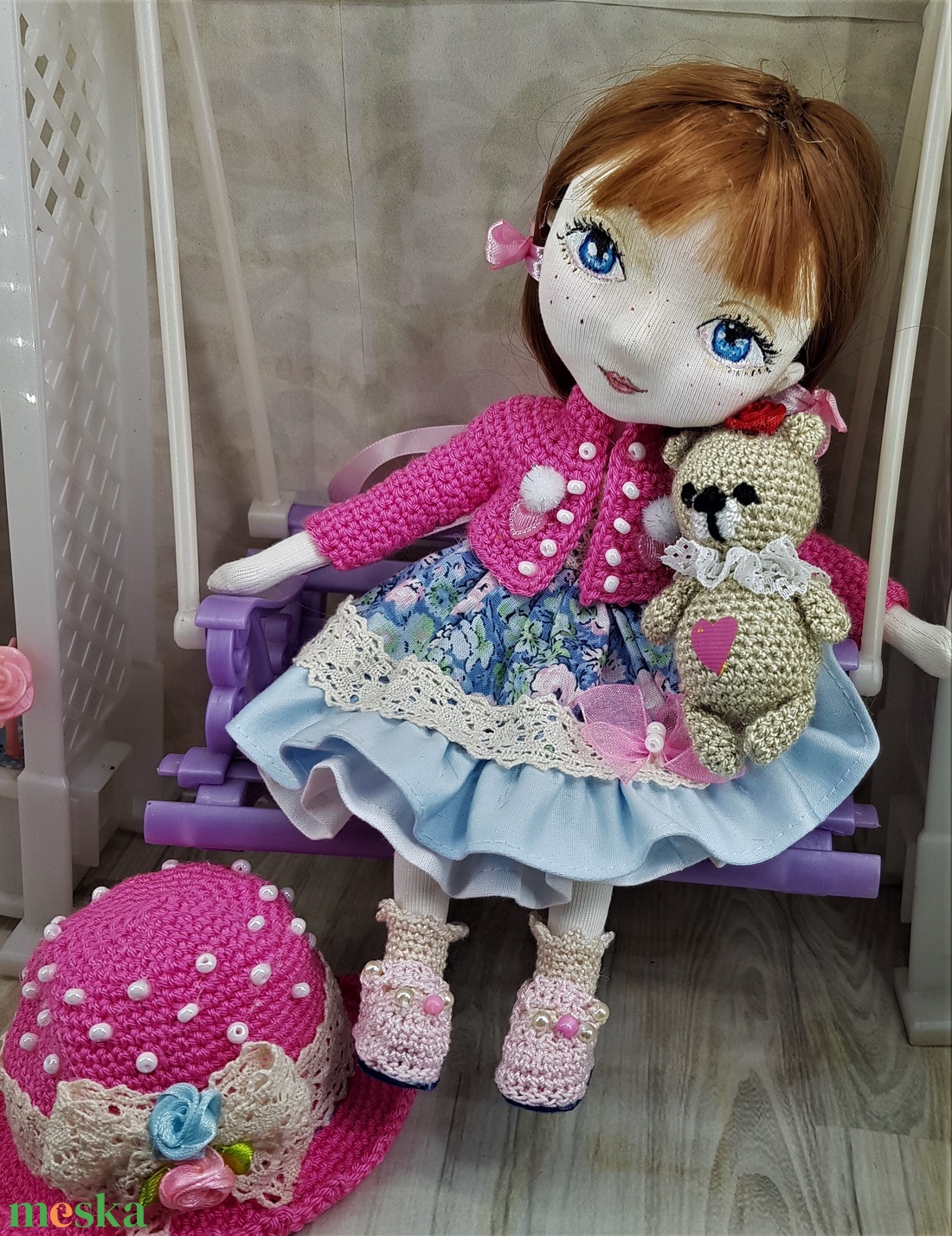 Zsuzsu baba ,Ragnácska - játék & sport - baba & babaház - baba - Meska.hu