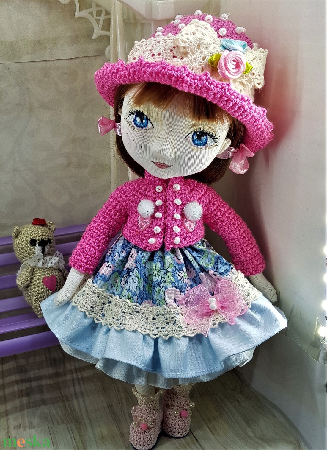 Zsuzsu baba ,Ragnácska - játék & sport - baba & babaház - baba - Meska.hu