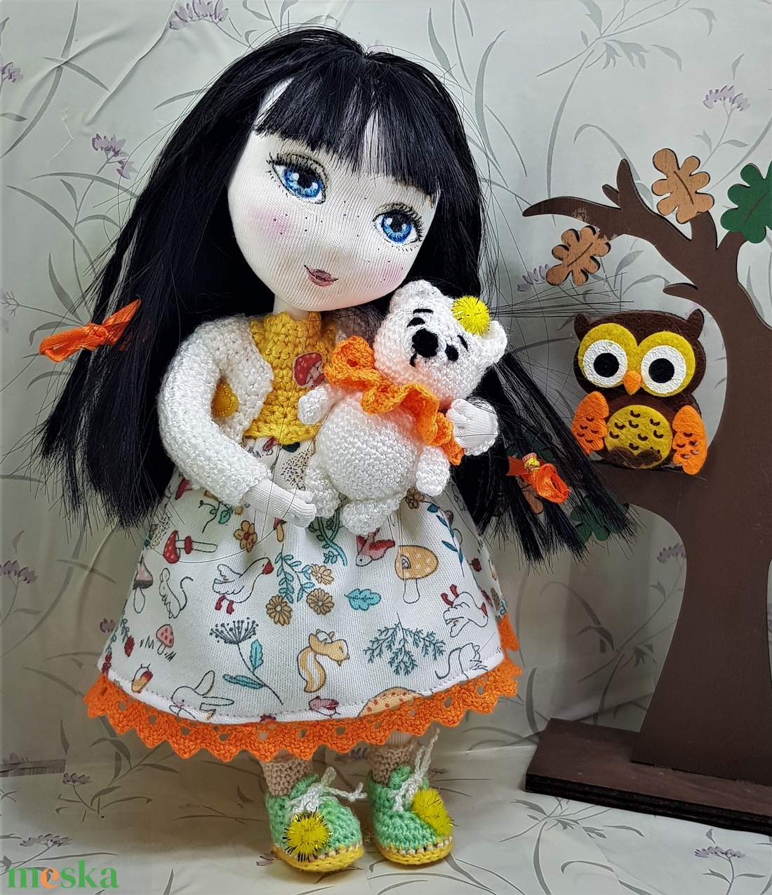 Zsuzsu baba, Hildi - játék & sport - baba & babaház - baba - Meska.hu