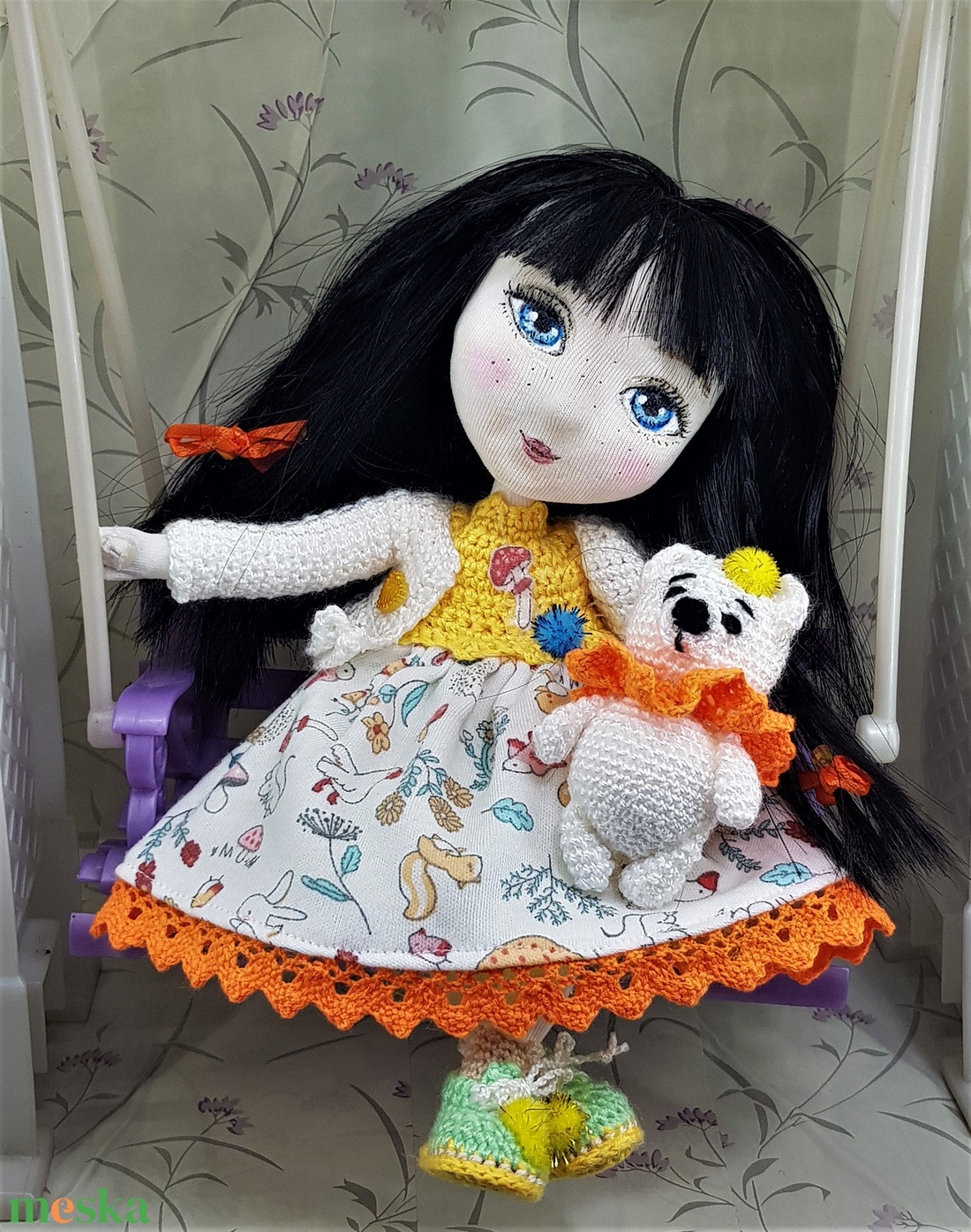 Zsuzsu baba, Hildi - játék & sport - baba & babaház - baba - Meska.hu