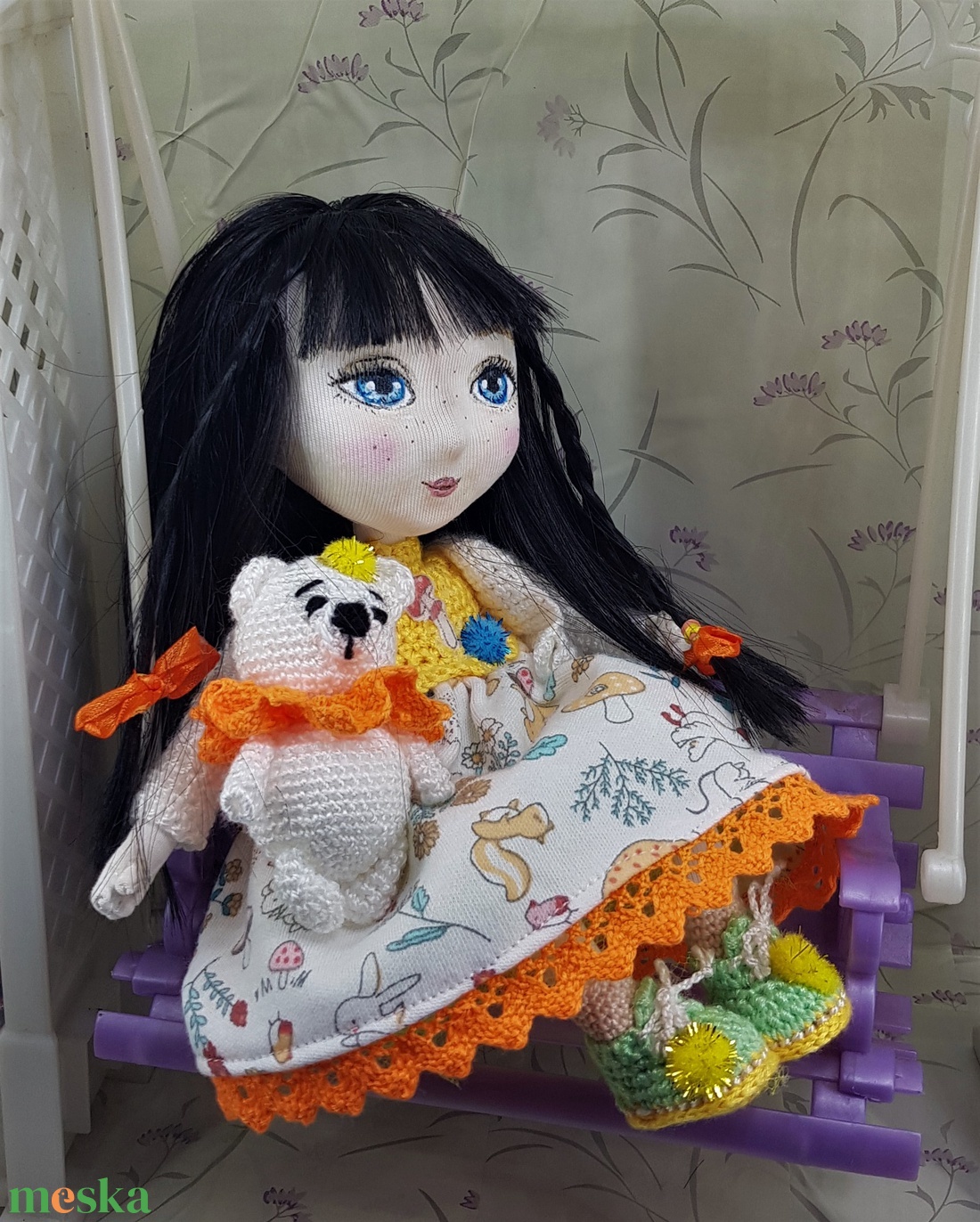 Zsuzsu baba, Hildi - játék & sport - baba & babaház - baba - Meska.hu