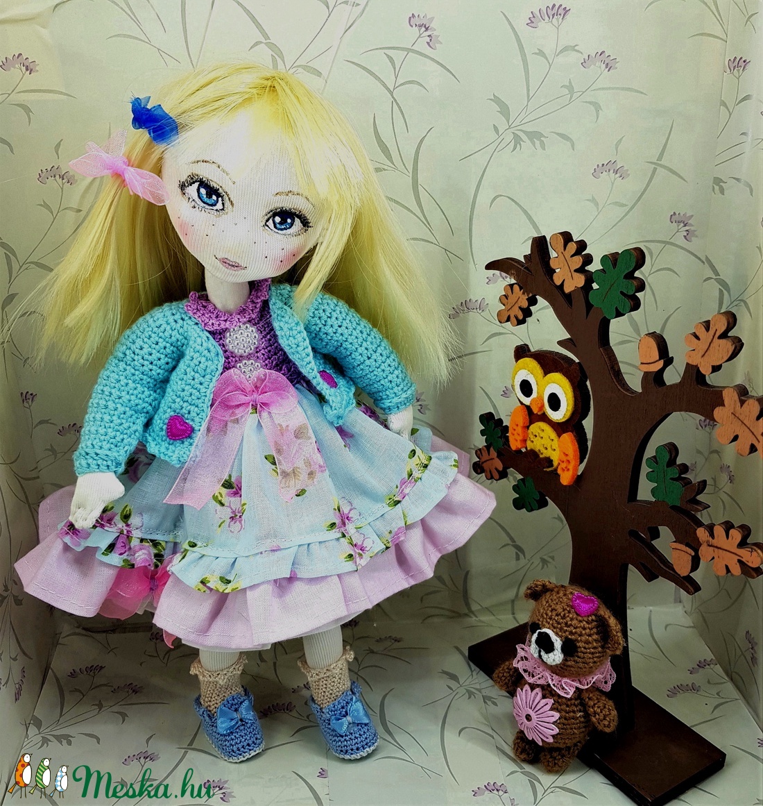 Zsuzsu baba , a névtelen kis hercegnő - játék & sport - baba & babaház - baba - Meska.hu