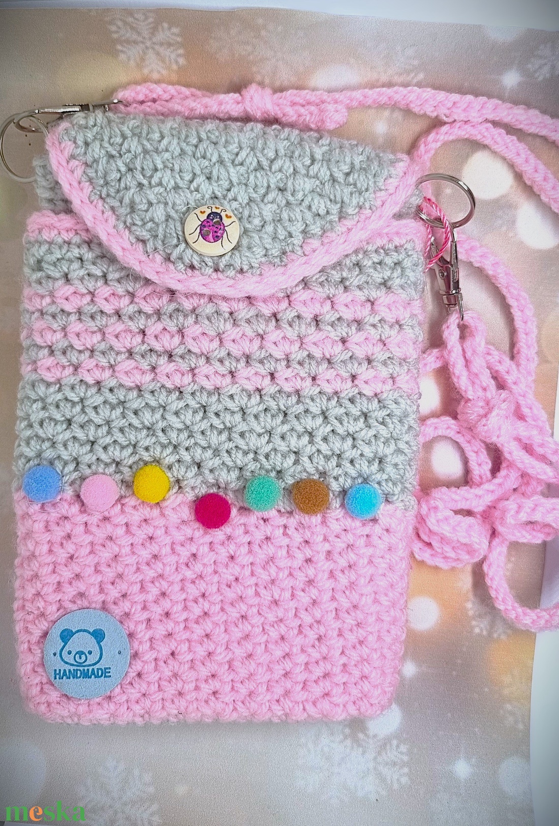 Vidám  telefontok - táska & tok - kézitáska & válltáska - válltáska - Meska.hu