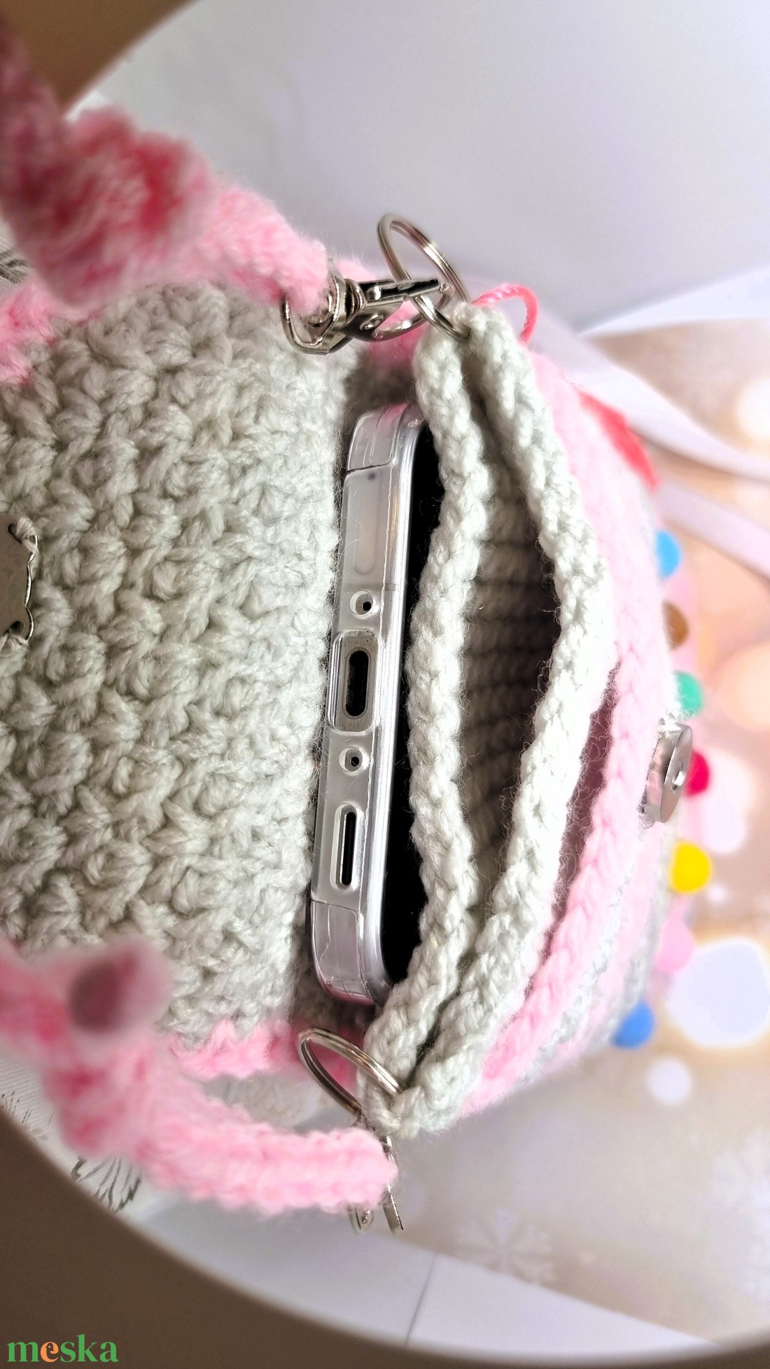 Vidám  telefontok - táska & tok - kézitáska & válltáska - válltáska - Meska.hu