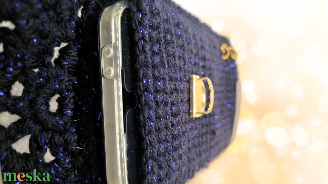 Szívecskés telefontok - táska & tok - kézitáska & válltáska - válltáska - Meska.hu