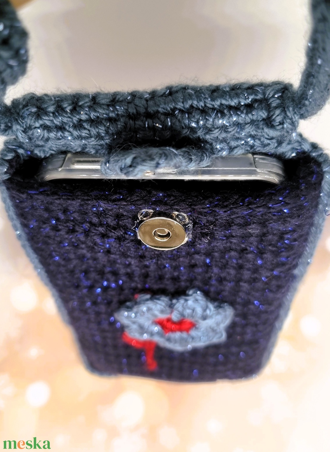 Virágos telefontok 4 - táska & tok - kézitáska & válltáska - válltáska - Meska.hu