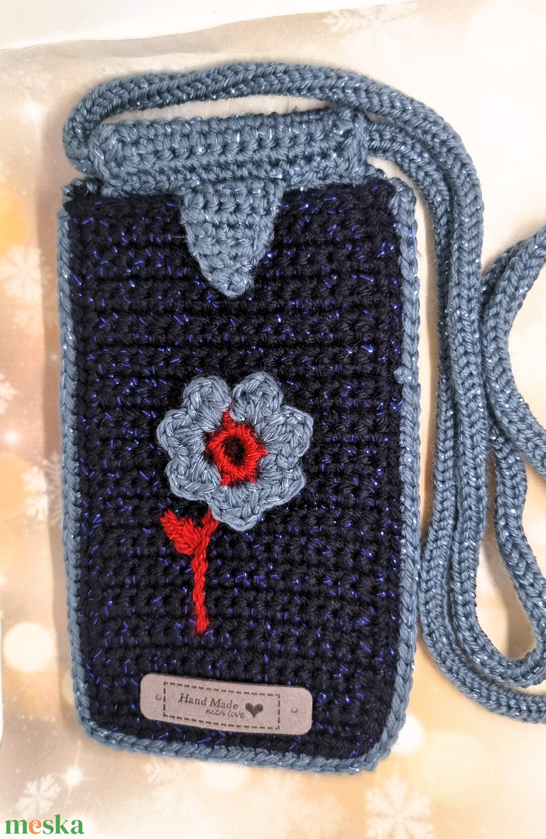 Virágos telefontok 4 - táska & tok - kézitáska & válltáska - válltáska - Meska.hu