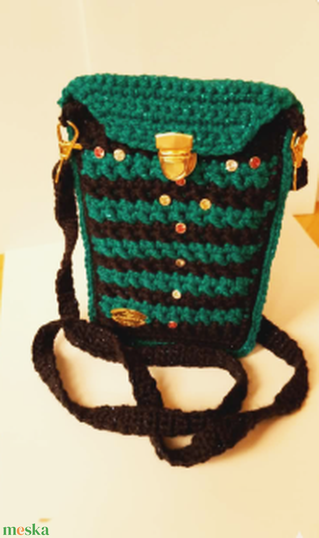 Csíkos telefontok  - táska & tok - pénztárca & más tok - telefontok - Meska.hu