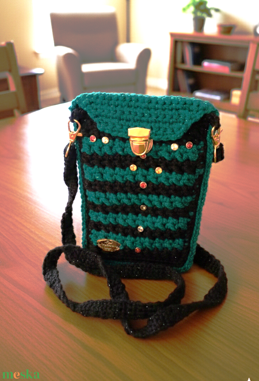 Csíkos telefontok  - táska & tok - pénztárca & más tok - telefontok - Meska.hu