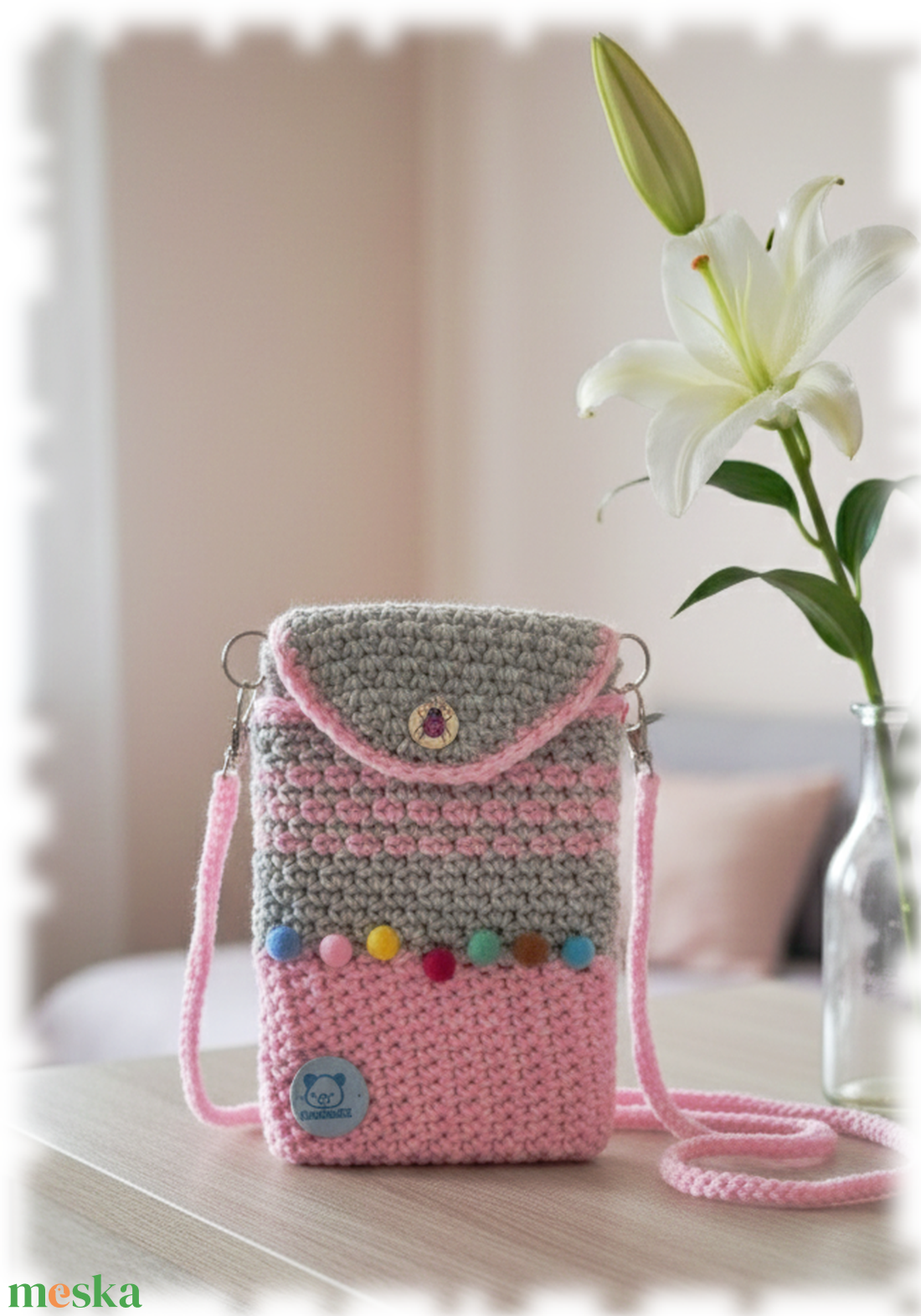 Vidám  telefontok - táska & tok - kézitáska & válltáska - válltáska - Meska.hu