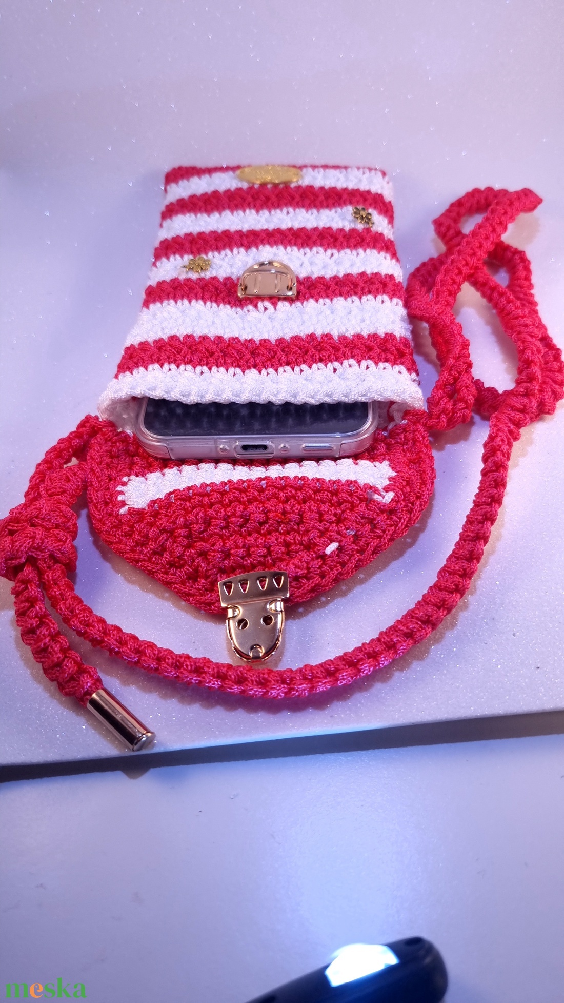 Csíkos   telefontok  - táska & tok - pénztárca & más tok - telefontok - Meska.hu