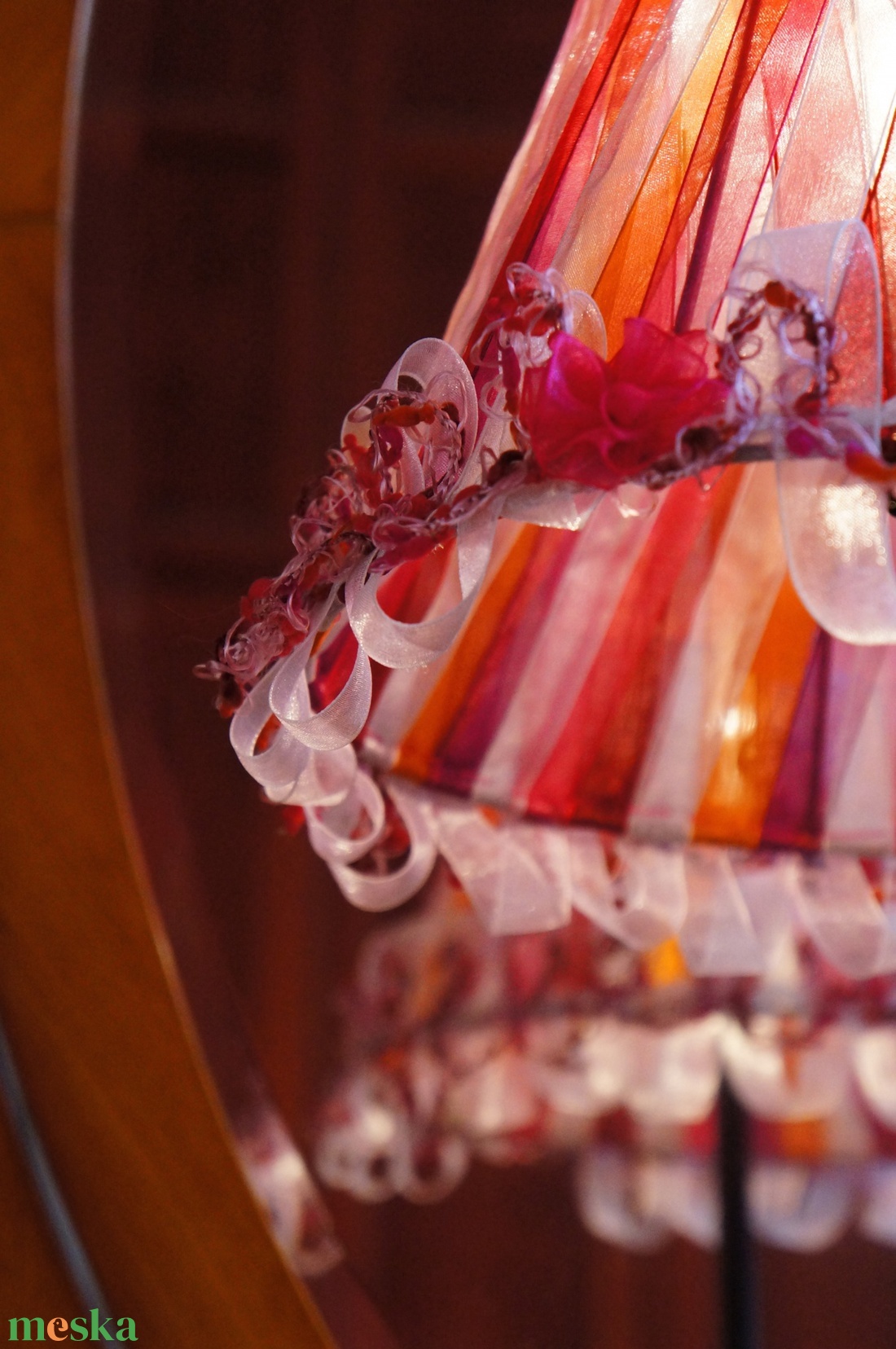 Szalagos asztali lámpa - otthon & életmód - lámpa - asztali lámpa - Meska.hu