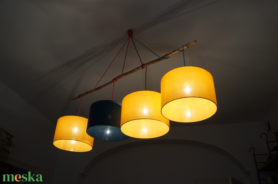 Csillár - otthon & életmód - lámpa - fali & mennyezeti lámpa - Meska.hu