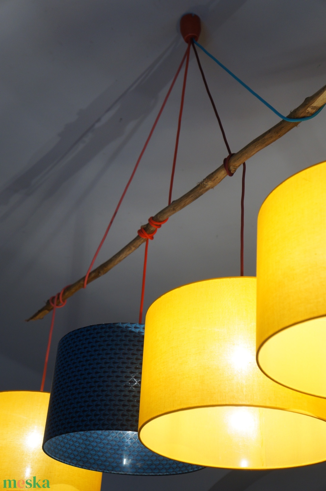 Csillár - otthon & életmód - lámpa - fali & mennyezeti lámpa - Meska.hu