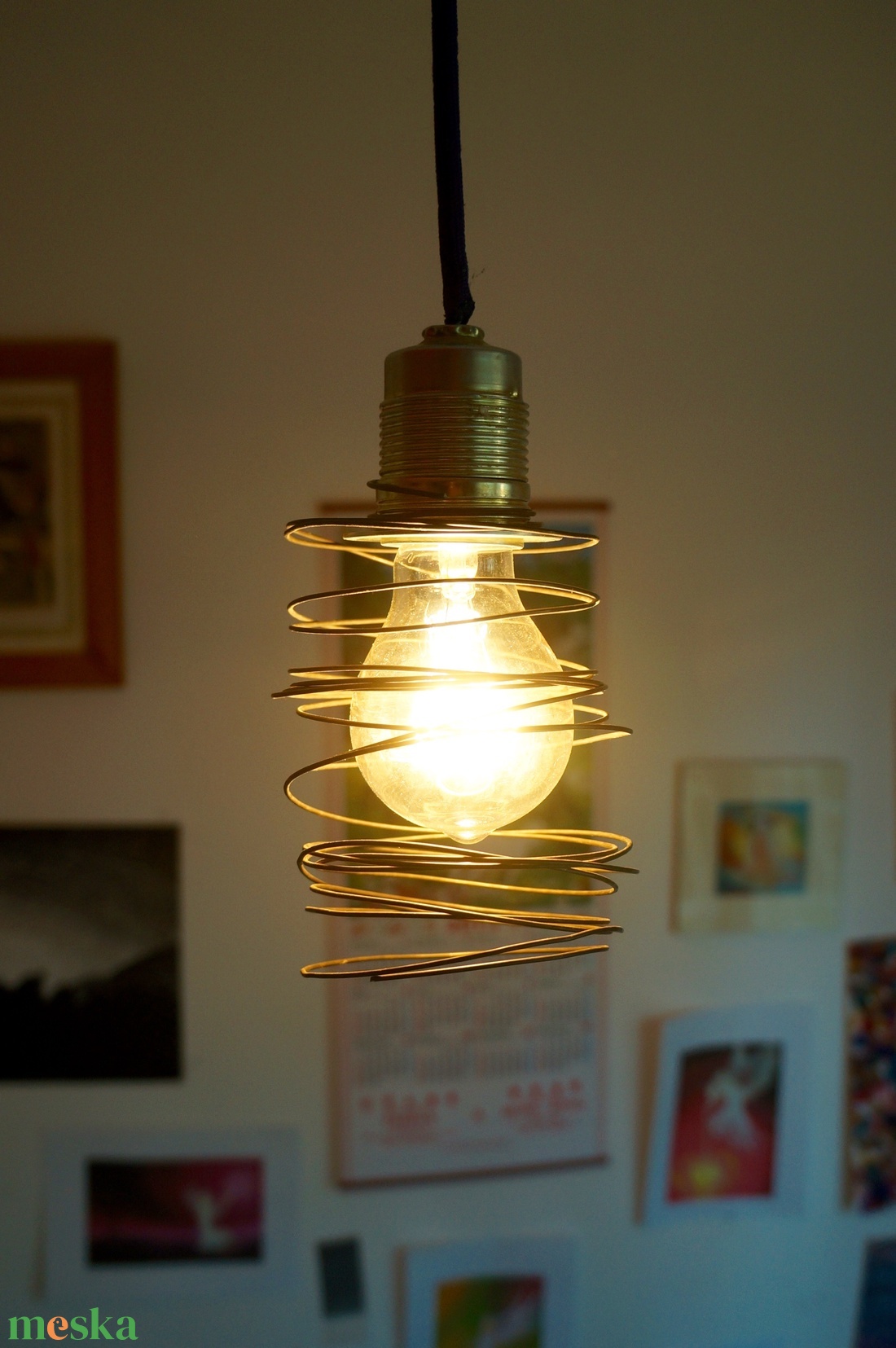 Rugó Edison lámpabúra - - Meska.hu Rugó Edison lámpabúra - - Meska.hu