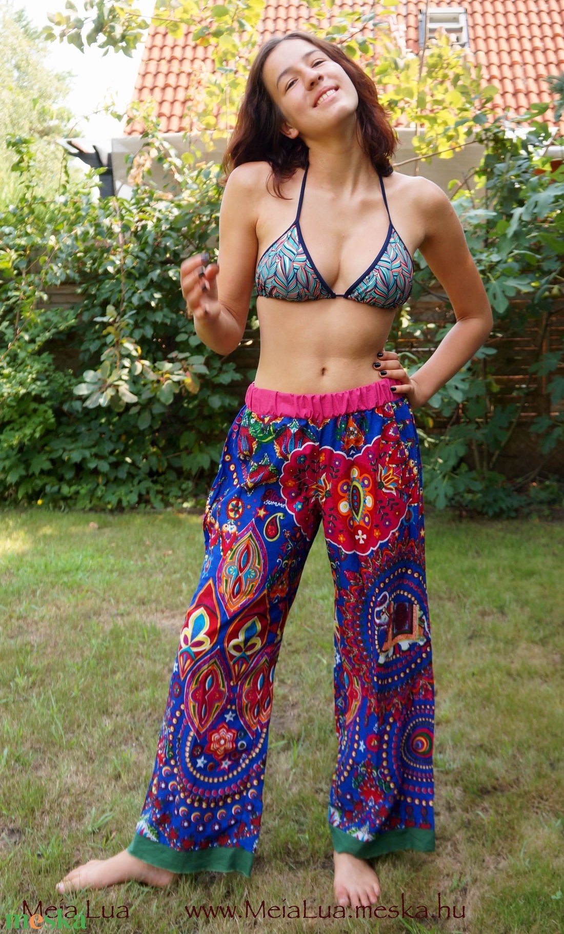 Hárem nadrág - ruha & divat - női ruha - nadrág - Meska.hu