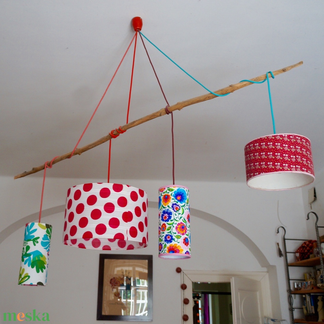 Egyedi, elegáns lámpabúra. Mérete: karika váz átmérője 40 cm, magassága kb. 25 cm. Más anyag is választható hozzá. Anyag - otthon & lakás - lámpa - fali & mennyezeti lámpa - Meska.hu Egyedi, elegáns lámpabúra. Mérete: karika váz átmérője 40 cm, magassága kb. 25 cm. Más anyag is választható hozzá. Anyag - otthon & lakás - lámpa - fali & mennyezeti lámpa - Meska.hu