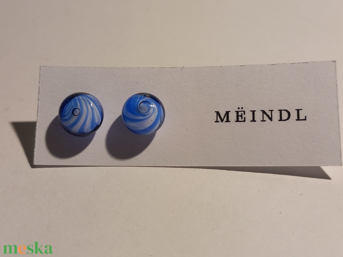 Üveggyöngyös nyaklánc fülbevalóval - ékszer - ékszerszett - Meska.hu