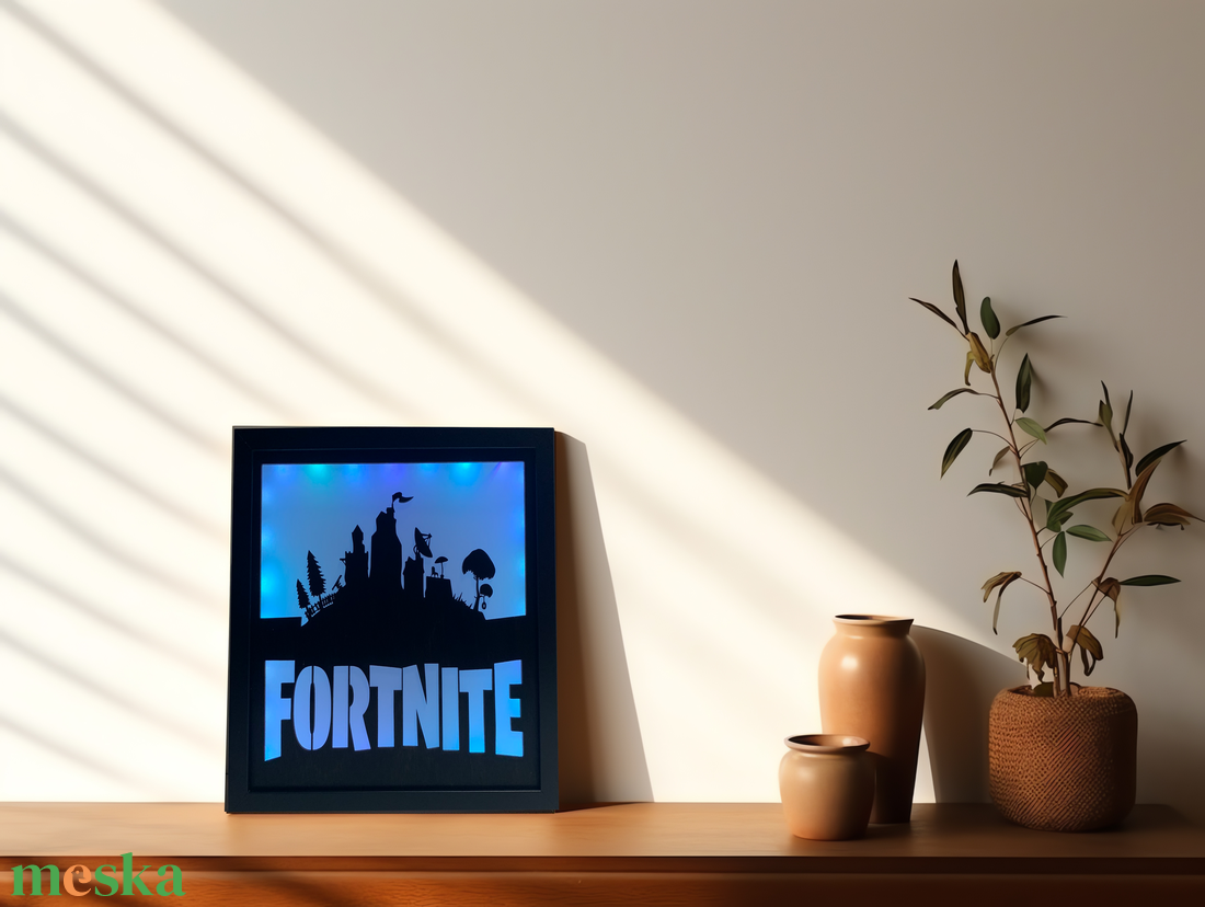 LED Fortnite 01 - otthon & életmód - dekoráció - kép & falikép - fából készült kép - Meska.hu LED Fortnite 01 - otthon & életmód - dekoráció - kép & falikép - fából készült kép - Meska.hu