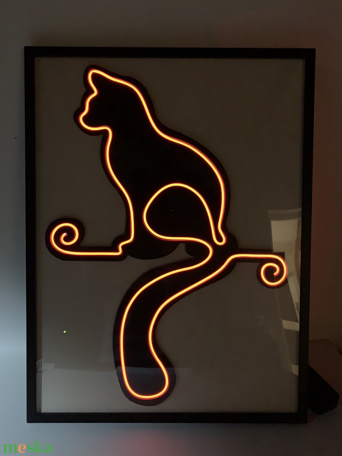Neon Macska - otthon & életmód - dekoráció - kép & falikép - fából készült kép - Meska.hu Neon Macska - otthon & életmód - dekoráció - kép & falikép - fából készült kép - Meska.hu