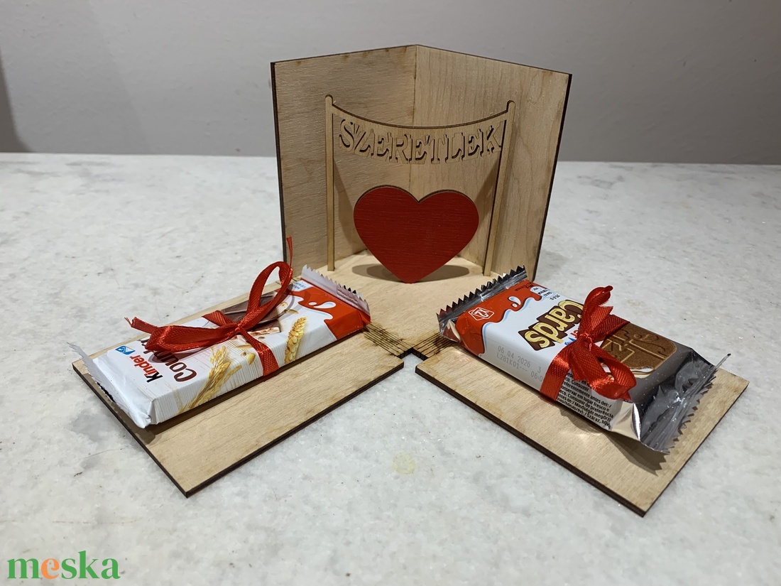Valentin napi meglepetés - otthon & életmód - dekoráció - asztal és polc dekoráció - gravírozott táblák - Meska.hu