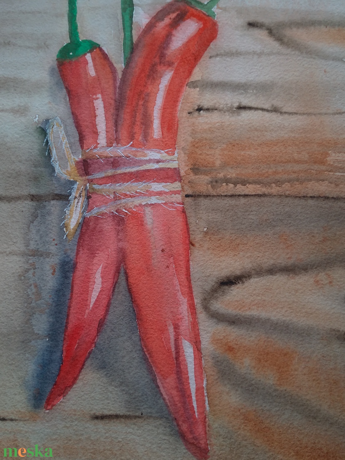 akvarell festmény - művészet - festmény - akvarell - Meska.hu