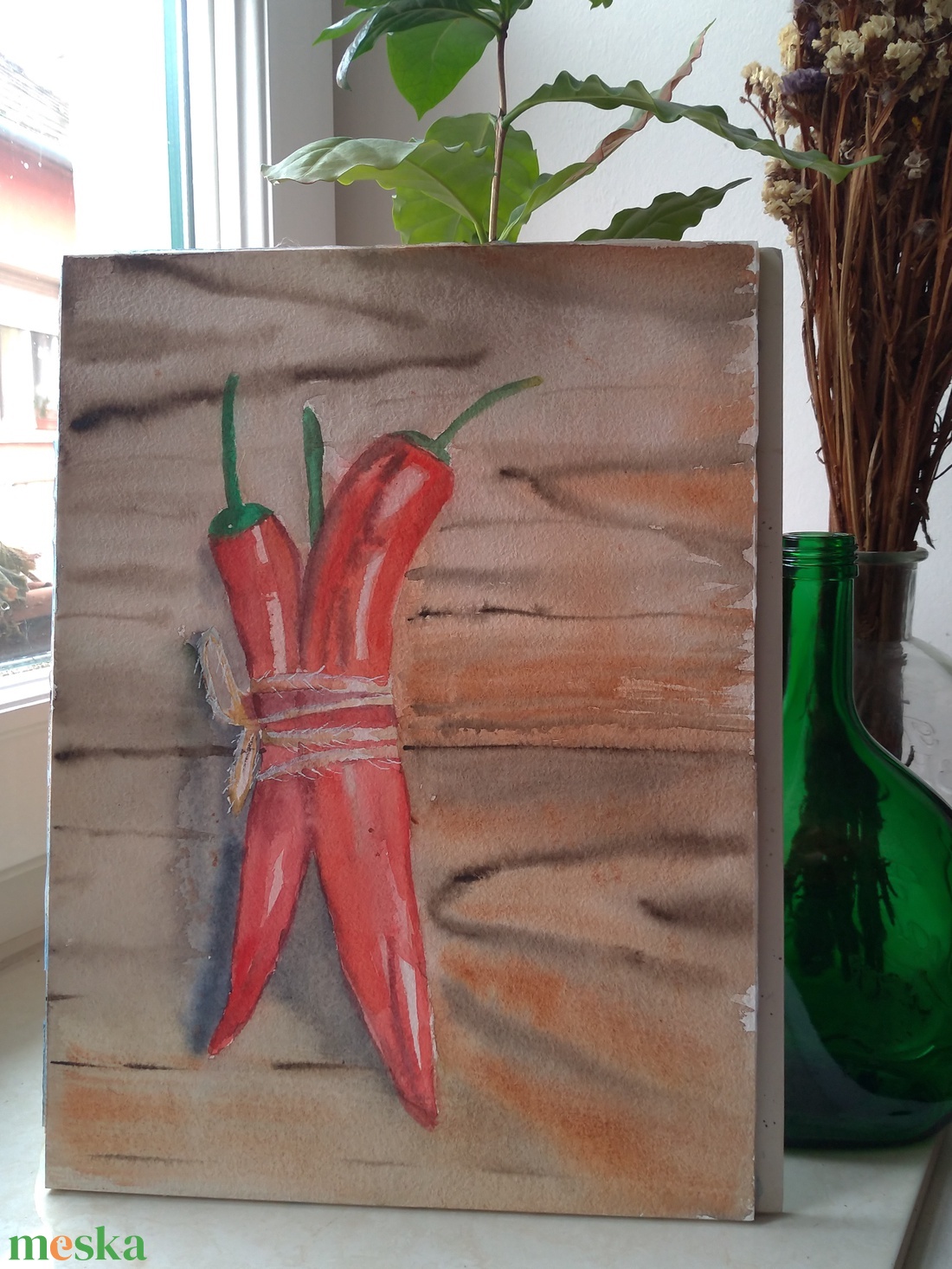 akvarell festmény - művészet - festmény - akvarell - Meska.hu