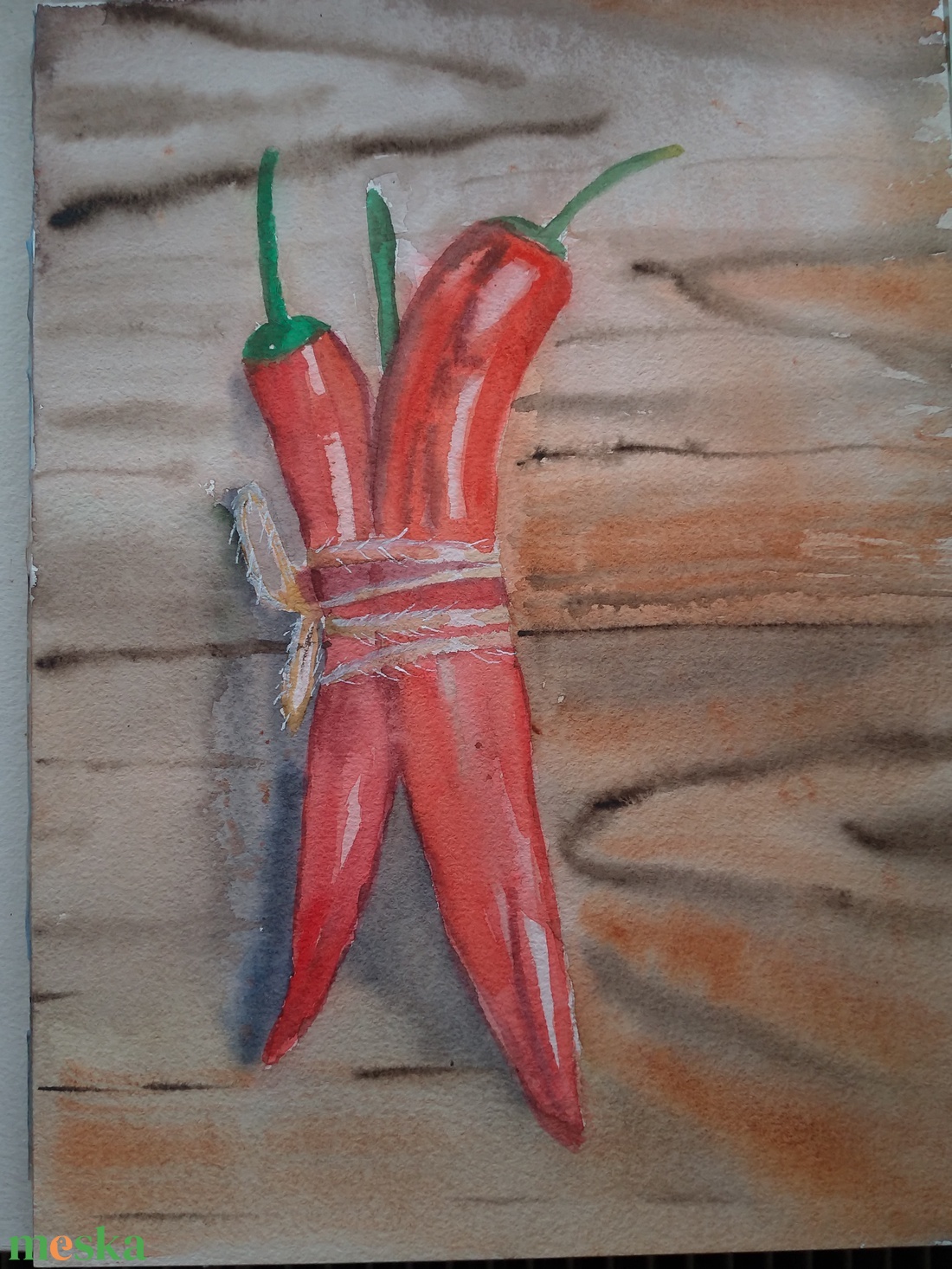 akvarell festmény - művészet - festmény - akvarell - Meska.hu