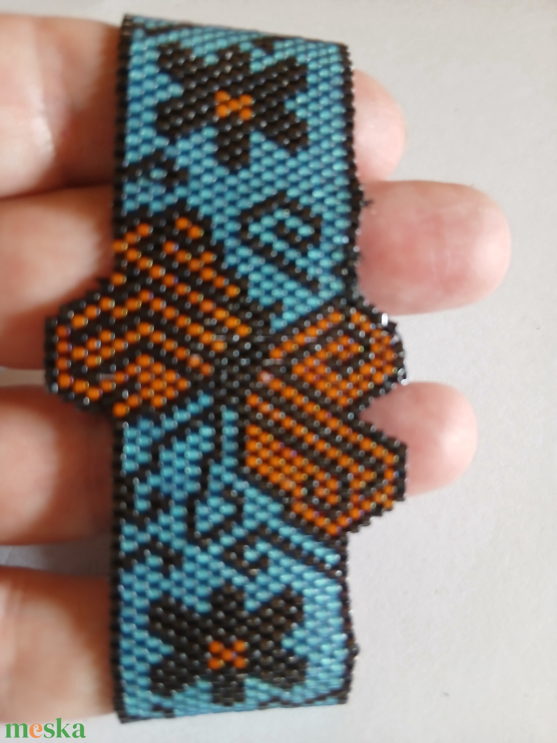 Pillangó - ékszer - karkötő - gyöngyös karkötő - Meska.hu