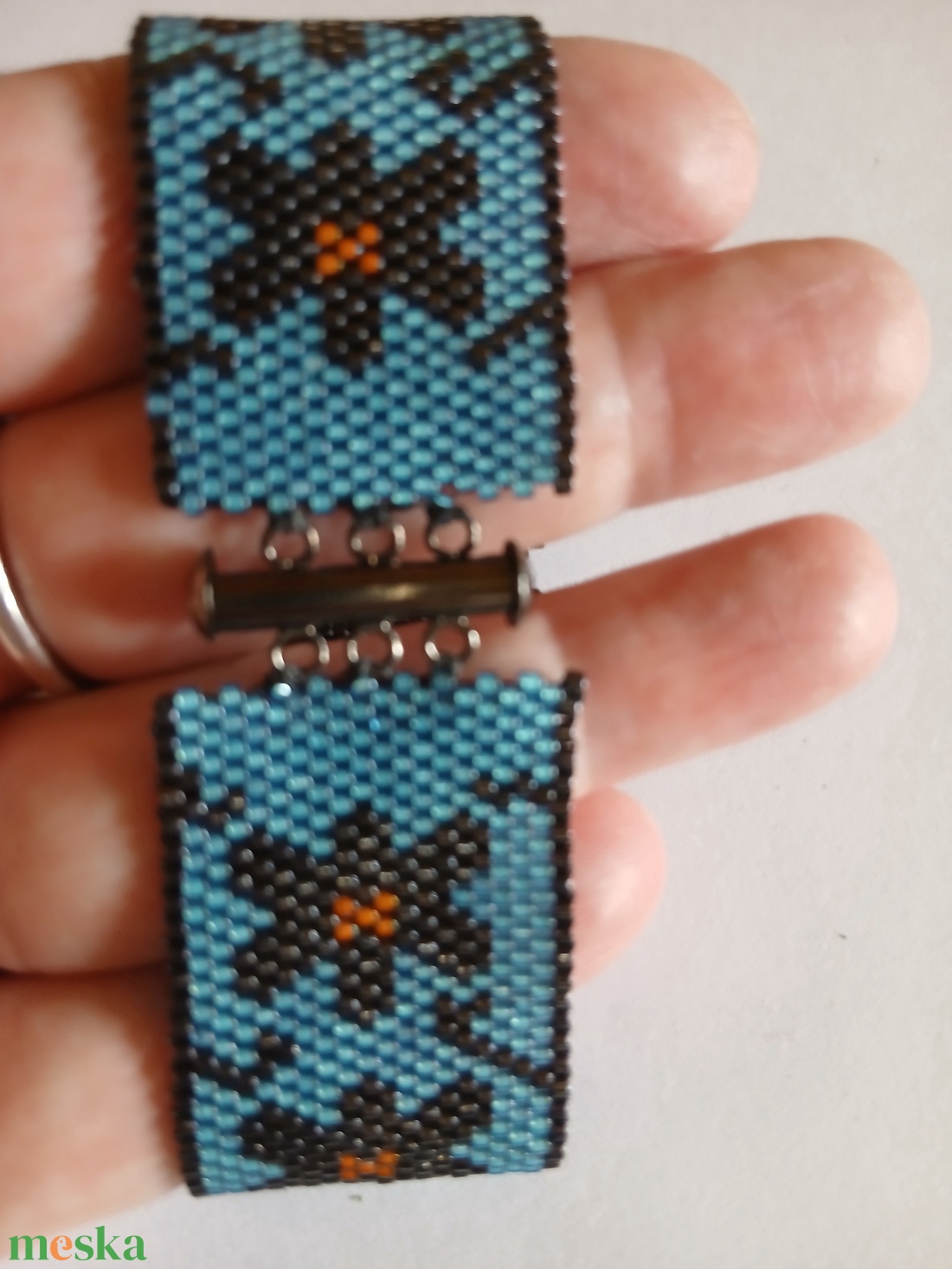 Pillangó - ékszer - karkötő - gyöngyös karkötő - Meska.hu