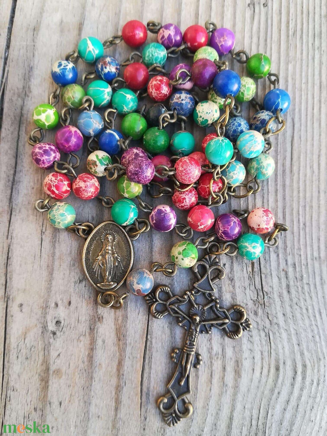Regalit rózsafüzér - otthon & életmód - vallás - lánc & füzér - Meska.hu Regalit rózsafüzér - otthon & életmód - vallás - lánc & füzér - Meska.hu