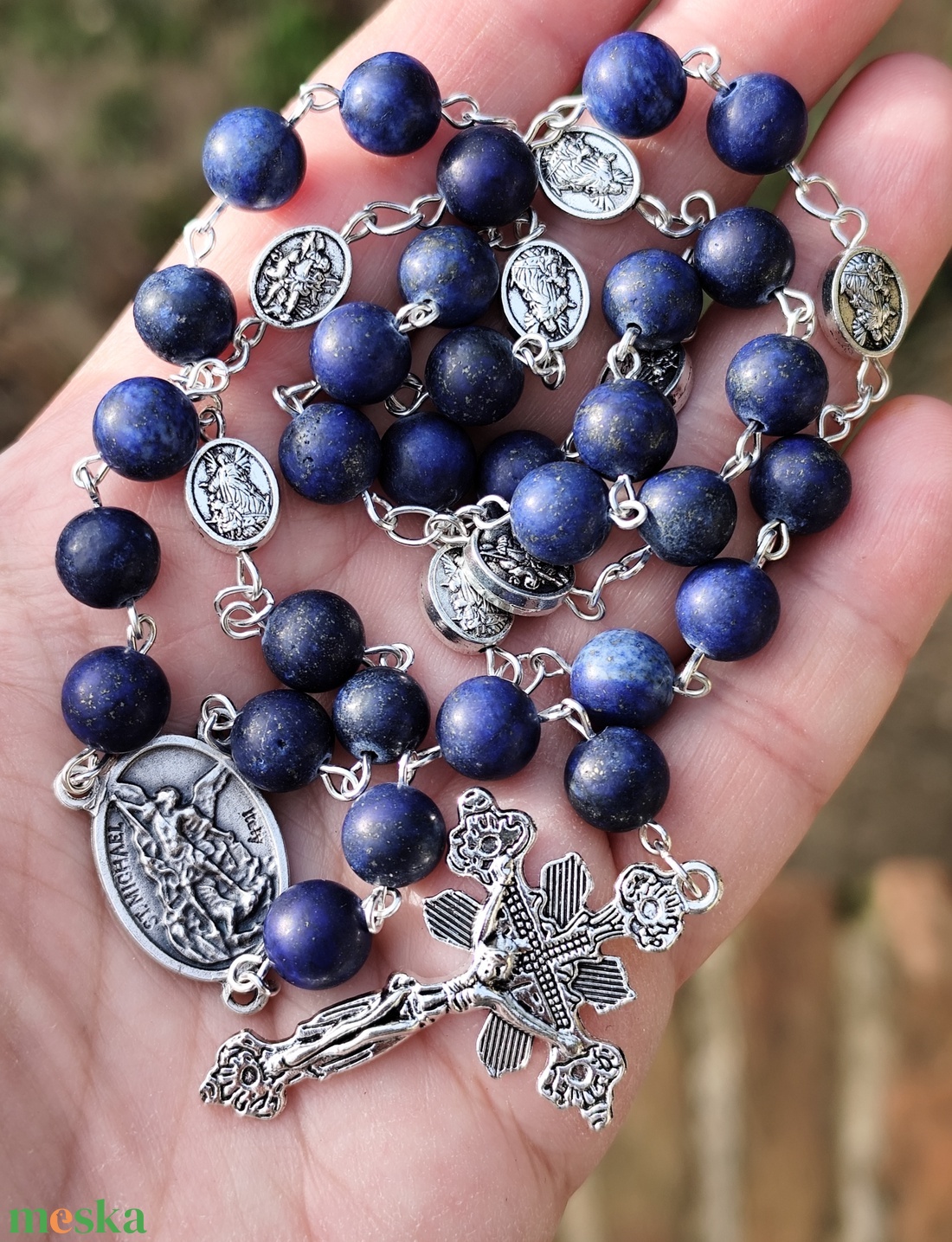 Szent Mihály rózsafüzér  - otthon & életmód - vallás - lánc & füzér - Meska.hu Szent Mihály rózsafüzér  - otthon & életmód - vallás - lánc & füzér - Meska.hu