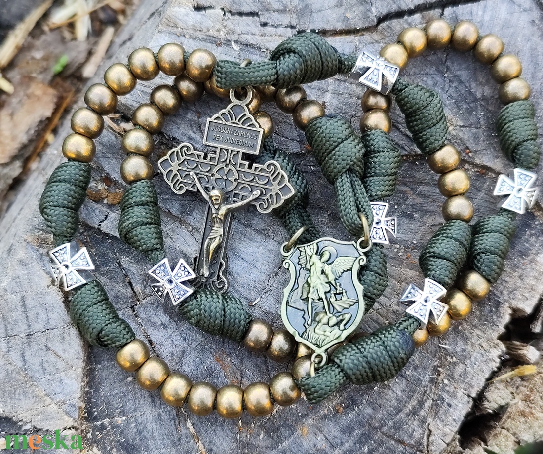 Férfi rózsafüzér -paracord - otthon & életmód - vallás - lánc & füzér - Meska.hu Férfi rózsafüzér -paracord - otthon & életmód - vallás - lánc & füzér - Meska.hu