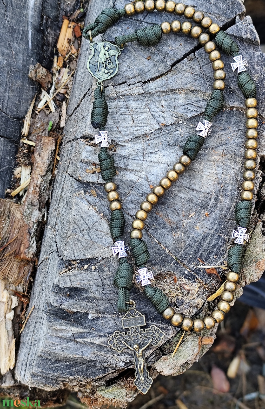 Férfi rózsafüzér -paracord - otthon & életmód - vallás - lánc & füzér - Meska.hu Férfi rózsafüzér -paracord - otthon & életmód - vallás - lánc & füzér - Meska.hu