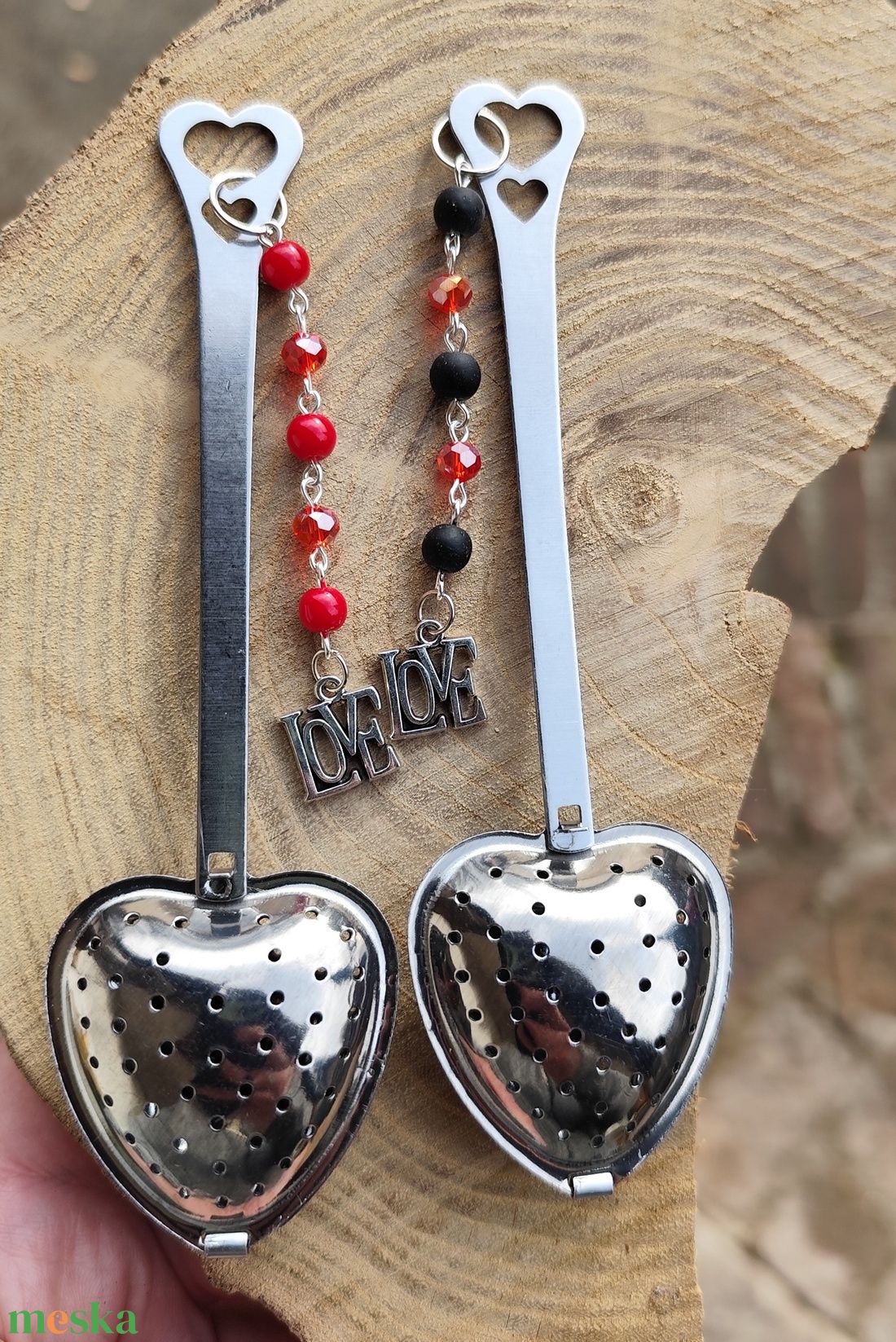 Páros teaszűrő  - otthon & életmód - konyhafelszerelés, tálalás - tálalás - teás- és kávés pohár, készlet - Meska.hu