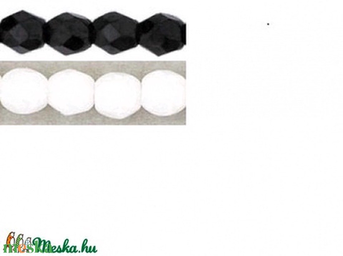 Cseh csiszolt gyöngy csomagok 4mm, 5mm - kellékek & szerszámok - gyöngyfűzés kellékek - üveggyöngy - Meska.hu
